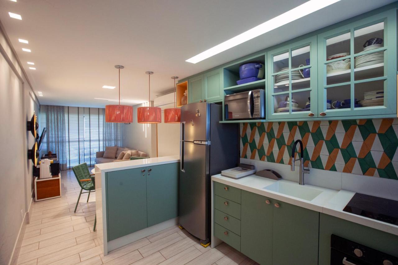 Super Flat De Luxo Em Muro Alto Порту-де-Галиньяш Экстерьер фото